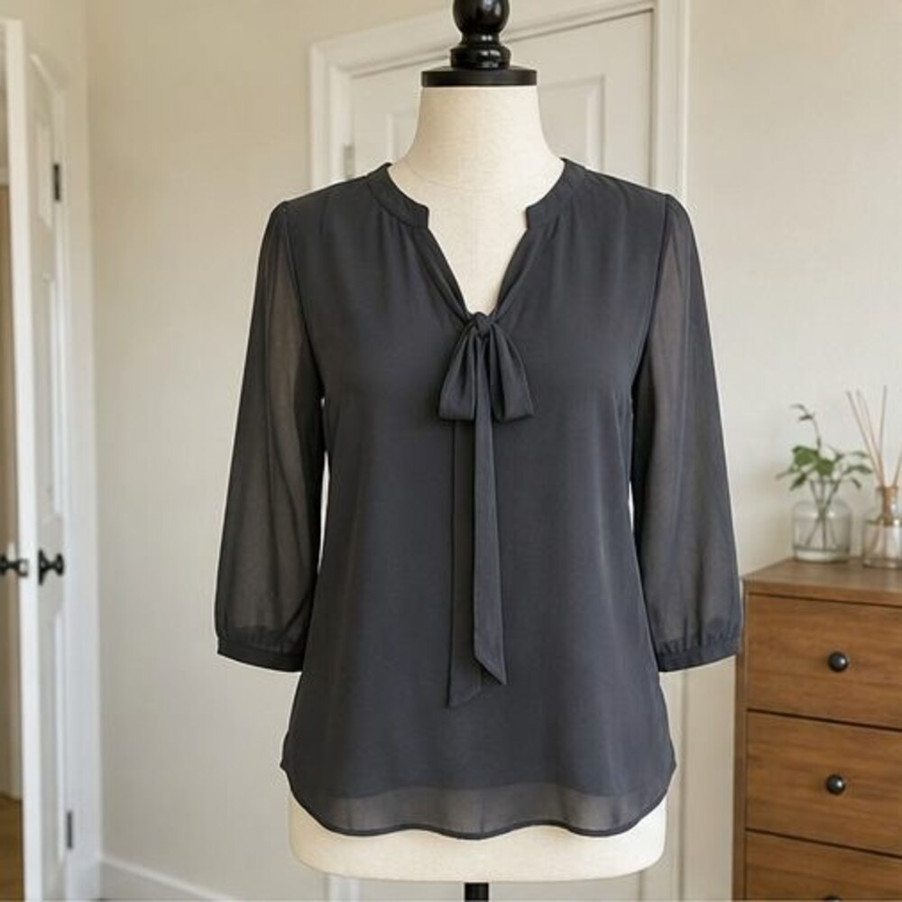 Charcoal Cami Blouse
